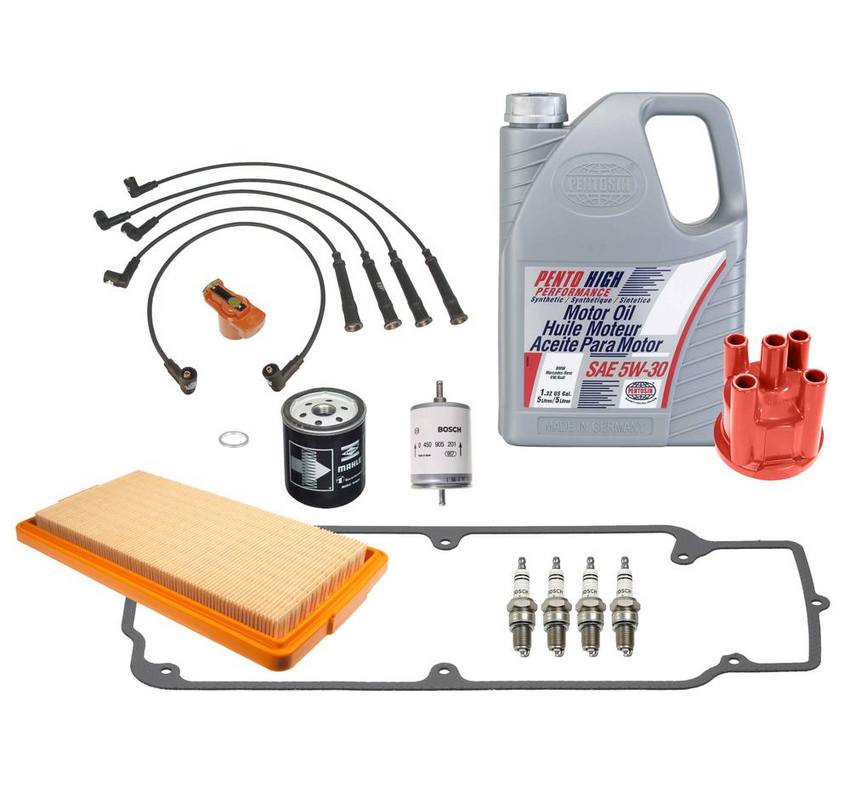 BMW Ignition Tune-Up Kit (5W-30) (5 Liter) (High Performance) 13721278138 - eEuroparts Kit 3084984KIT